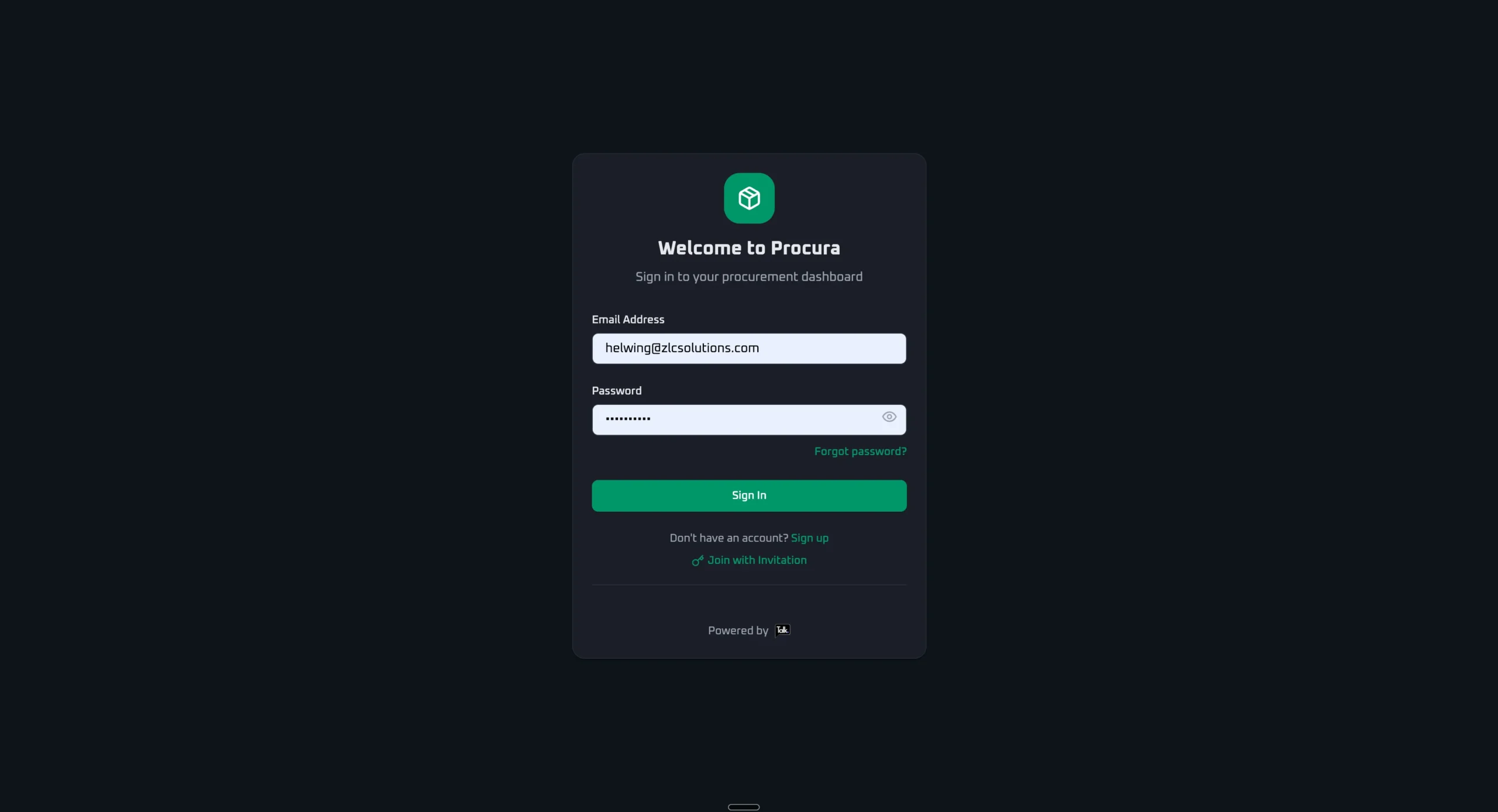 Procura logig for ZLC